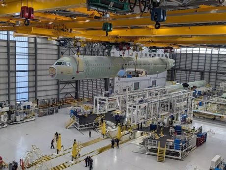 Airbus linija za sklapanje aviona