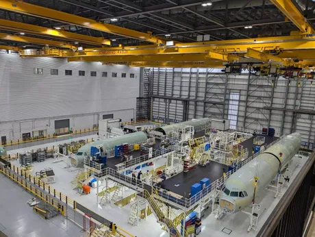 Airbus linija za sklapanje aviona