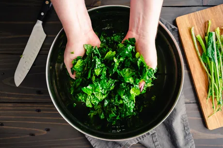 kelj, maslinovo ulje