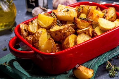 pečeni krompir, krompir, hrskavi krompir