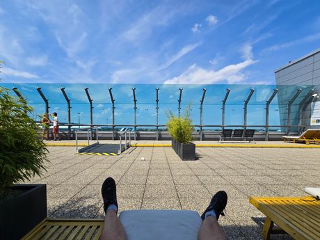 Reportaža sa leta Beograd - Prag - Beograd