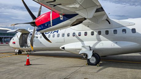 Reportaža sa leta Beograd - Prag - Beograd