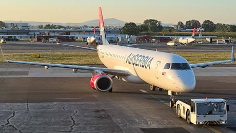 Reportaža sa leta Beograd - Prag - Beograd