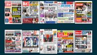 NASLOVNE STRANE SUTRAŠNJIH NOVINA: Prelistavanje štampe za ponedeljak, 22. decembar 2025. godine