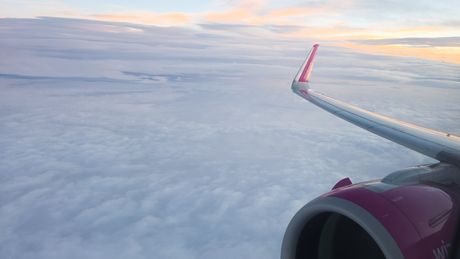 Reportaža sa leta Beograd - Bergamo - Beograd