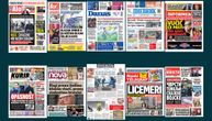 NASLOVNE STRANE DANAŠNJIH NOVINA: Prelistavanje štampe za nedelju, 28. decembar 2025. godine