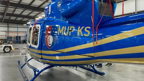 Helikopter Subaru Bell 412 MUP Kanton Sarajevo
