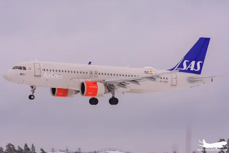 SAS Scandinavian Airlines Airbus A320