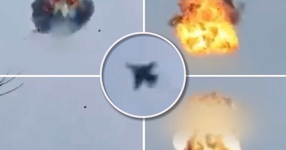 F-16 Destroys Russian Shahed Drone with Cannon: Spectacular Footage of Close Air Combat