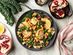 veganska obrok salata sa karfiolom