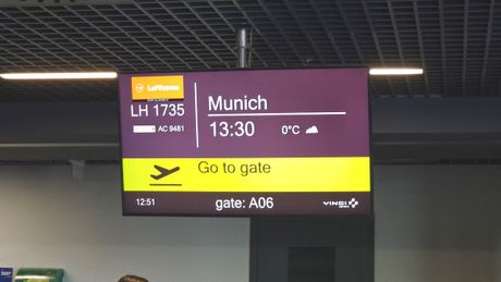 Reportaža: BEG-MUC-BEG, Reportaža, MUC BEG