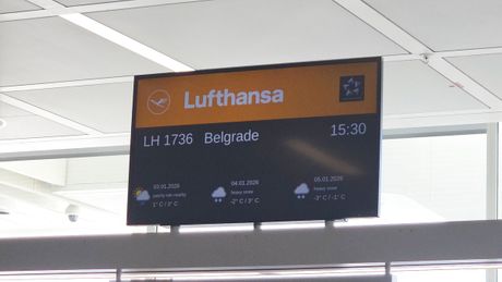 Reportaža: BEG-MUC-BEG, Reportaža, MUC BEG