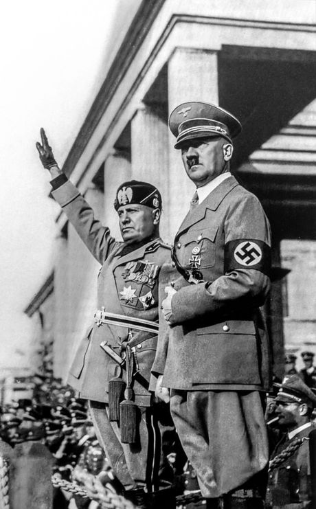 Benito Musolini i Adolf Hitler