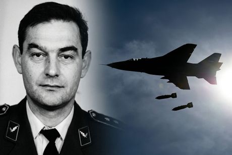 pilot potpukovnik Života Đurić, AI generisana ilustracija