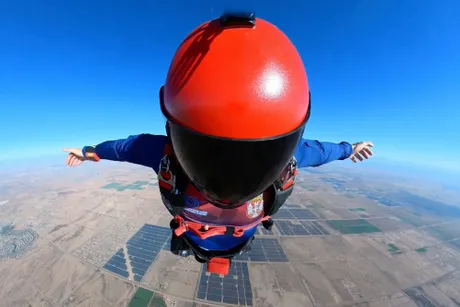 Dimitrije Dadić, padobranac