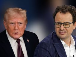 Donald Tramp i Dario Amodei