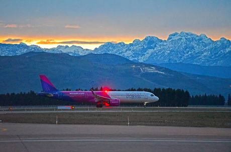 Wizz Air prvi avion u bazi Podgorica