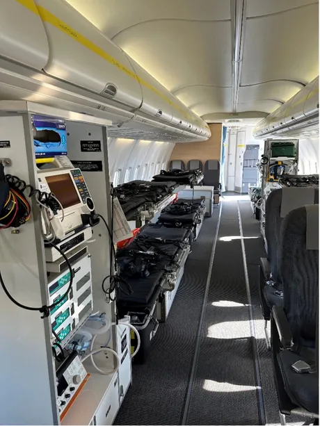 Medevac, Boeing 737-700, LN-RPJ