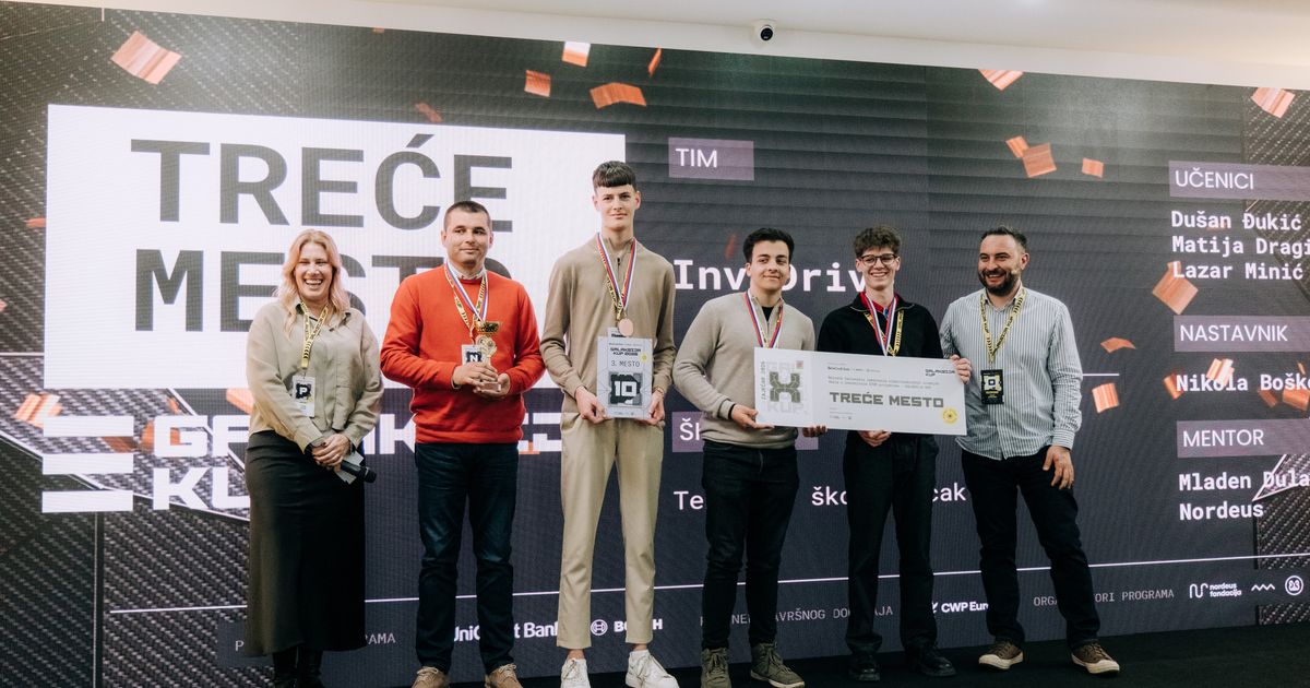 Pametna invalidska kolica vraćaju nezavisnost: Učenici iz Čačka osvojili treće mesto na Galaksija kupu 2026.