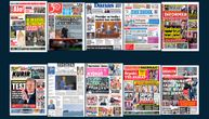 NASLOVNE STRANE SUTRAŠNJIH NOVINA: Prelistavanje štampe za utorak, 14. april 2026. godine