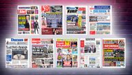 NASLOVNE STRANE SUTRAŠNJIH NOVINA: Prelistavanje štampe za sredu, 29. april 2026. godine
