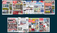 NASLOVNE STRANE SUTRAŠNJIH NOVINA: Prelistavanje štampe za ponedeljak, 11. maj 2026. godine