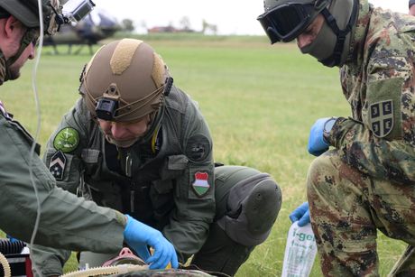 Vazduhoplovna vežba srpske i mađarske vojske