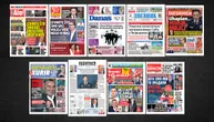 NASLOVNE STRANE SUTRAŠNJIH NOVINA: Prelistavanje štampe za subotu, 16. maj 2026. godine