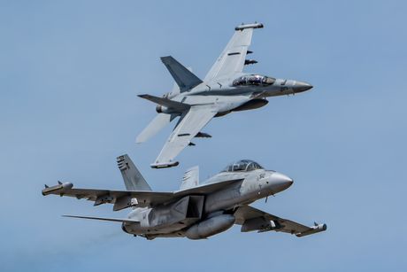 U.S. Navy’s EA-18G Growler Demonstration Team