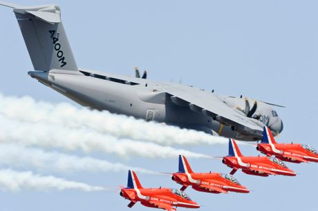 Avion RAF Red Arrows RIAT airshow