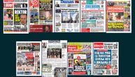 NASLOVNE STRANE SUTRAŠNJIH NOVINA: Prelistavanje štampe za ponedeljak, 1. jun 2026. godine