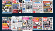 NASLOVNE STRANE SUTRAŠNJIH NOVINA: Prelistavanje štampe za utorak, 2. jun 2026. godine