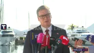 Vučić iz Tivta: U avionu koji je vraćen u Beograd nije bilo nijednog kriminalca, sve su to aktivisti