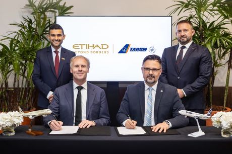 Etihad i TAROM codeshare agreement