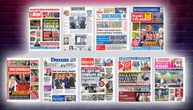 NASLOVNE STRANE SUTRAŠNJIH NOVINA: Prelistavanje štampe za sredu, 10. jun 2026. godine