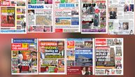 NASLOVNE STRANE SUTRAŠNJIH NOVINA: Prelistavanje štampe za subotu, 13. jun 2026. godine