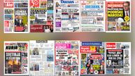 NASLOVNE STRANE SUTRAŠNJIH NOVINA: Prelistavanje štampe za utorak, 16. jun 2026. godine