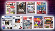 NASLOVNE STRANE SUTRAŠNJIH NOVINA: Prelistavanje štampe za petak, 10. jul 2026. godine