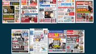 NASLOVNE STRANE SUTRAŠNJIH NOVINA: Prelistavanje štampe za nedelju, 12. jul 2026. godine