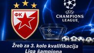 Zvezda dobila jednog od najtežih rivala u 3. kolu kvalifikacija za Ligu šampiona