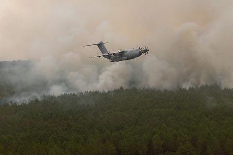 Francuska, gašenje požara