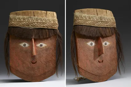 Maska mumije sa perikom