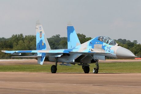 Avion Suhoj Su 27UB Ukrajina