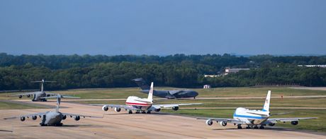 U.S. Air Force VC-25B Bridge aircraft