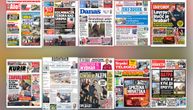 NASLOVNE STRANE SUTRAŠNJIH NOVINA: Prelistavanje štampe za subotu, 15. avgust 2026. godine