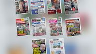 NASLOVNE STRANE SUTRAŠNJIH NOVINA: Prelistavanje štampe za subotu, 29. avgust 2026. godine