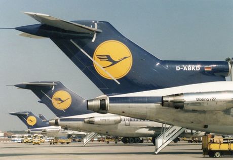Lufthansa Boeing 727