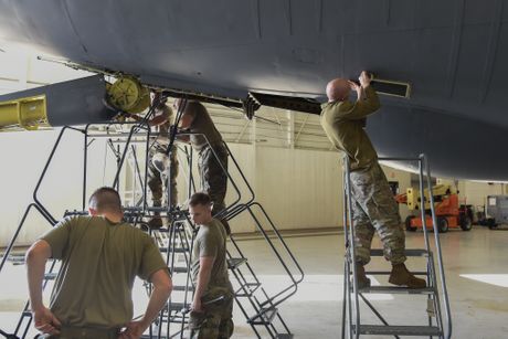 Members of the 117th Maintenance Group