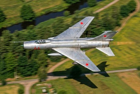 Suhoj Su-7 lovac-bombarder Sovetski savez, AI generated image