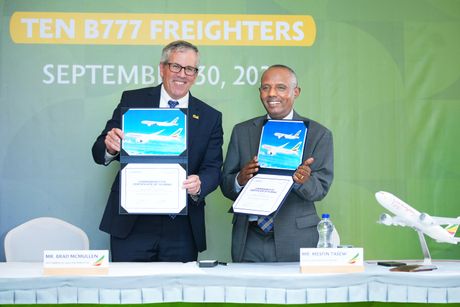 Boeing 777 Freighter Ethiopian Airlines